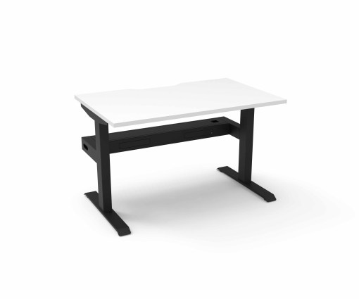 White Frame - Natural Oak Top